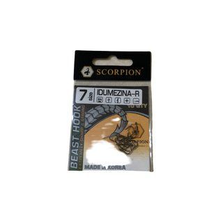 Hook Scorpion IDUMEZINA - R, BN, 10 pcs. photo
