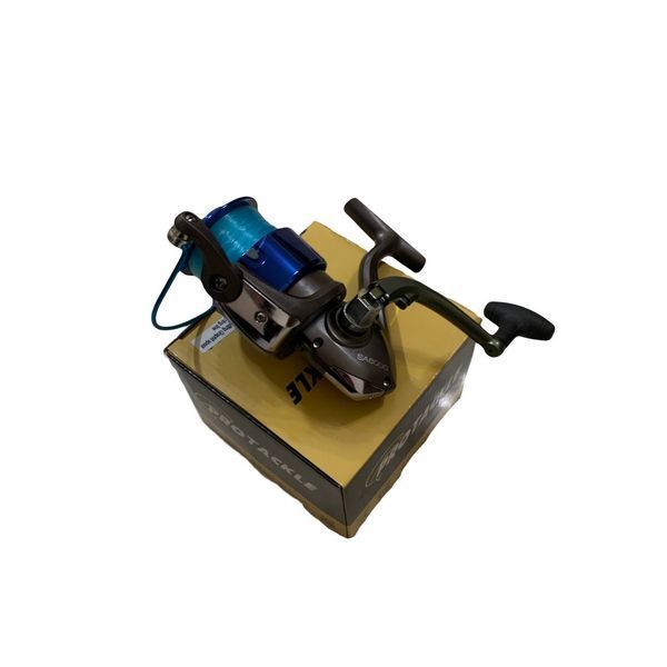Stock reel SA 6000 / 3 BB, platting Graphite spool with fishing line photo