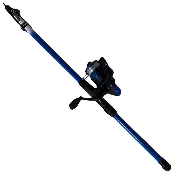 Fishing rod 2.1m and reel  photo